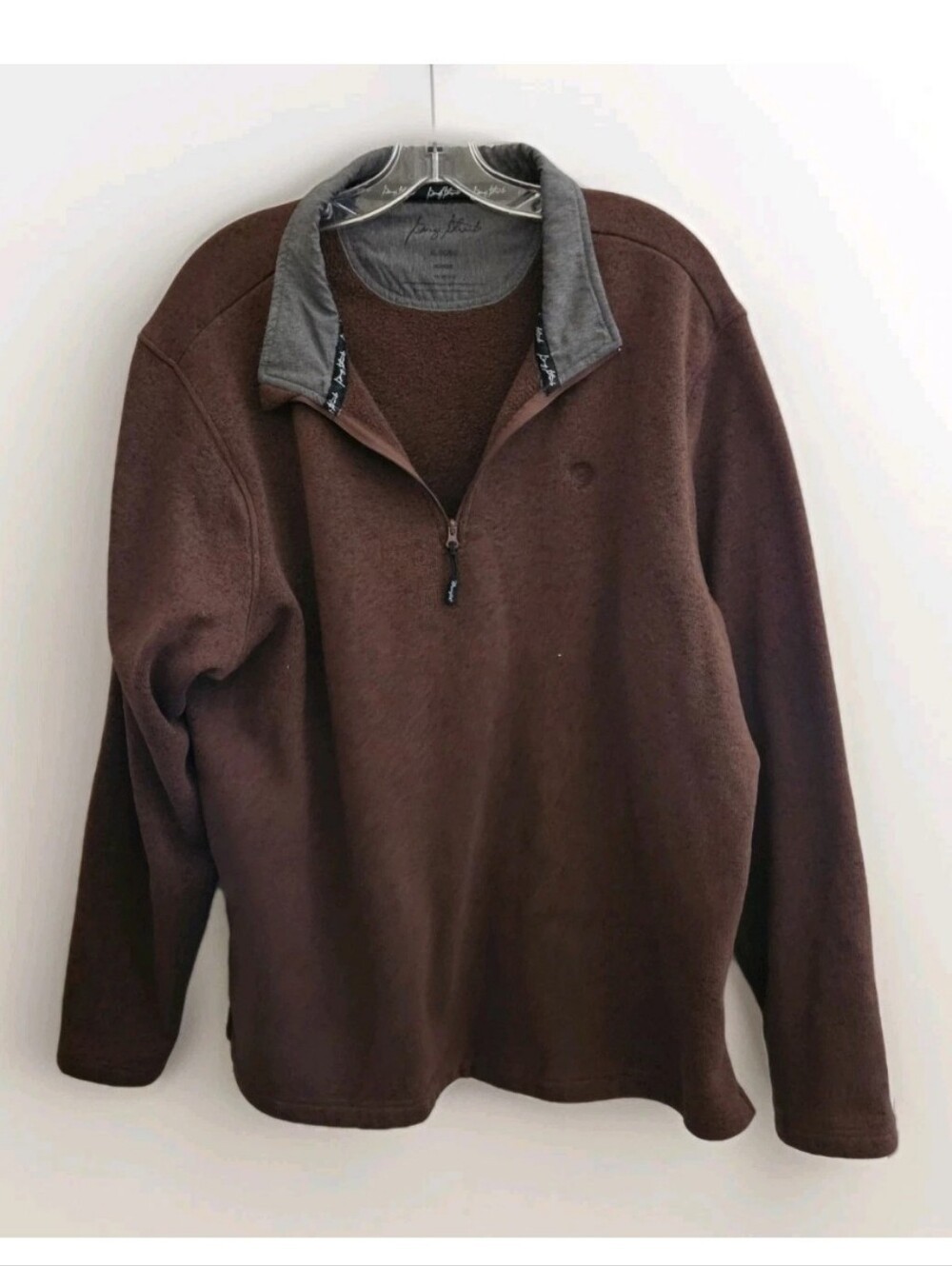 George Strait Quarter Zip Pullover Fleece Lined Size XL